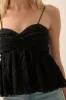 BEST SELLER!! Ella Lace Peplum Top in Black sold by Glitzy Bella