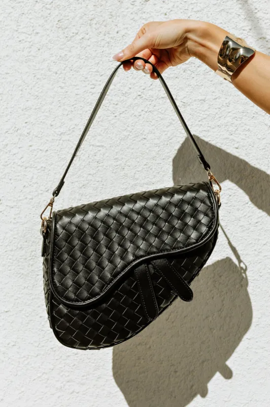 NEW!! Highland Woven Saddle Bag sold by Glitzy Bella
