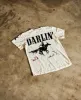 NEW!! Horseman Short Sleeve Tee in Ivory sold by Glitzy Bella