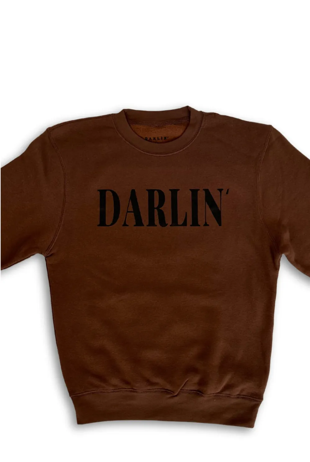 FINAL SALE!! Darlin Crewneck in Brown sold by Glitzy Bella product image thumbnail 5