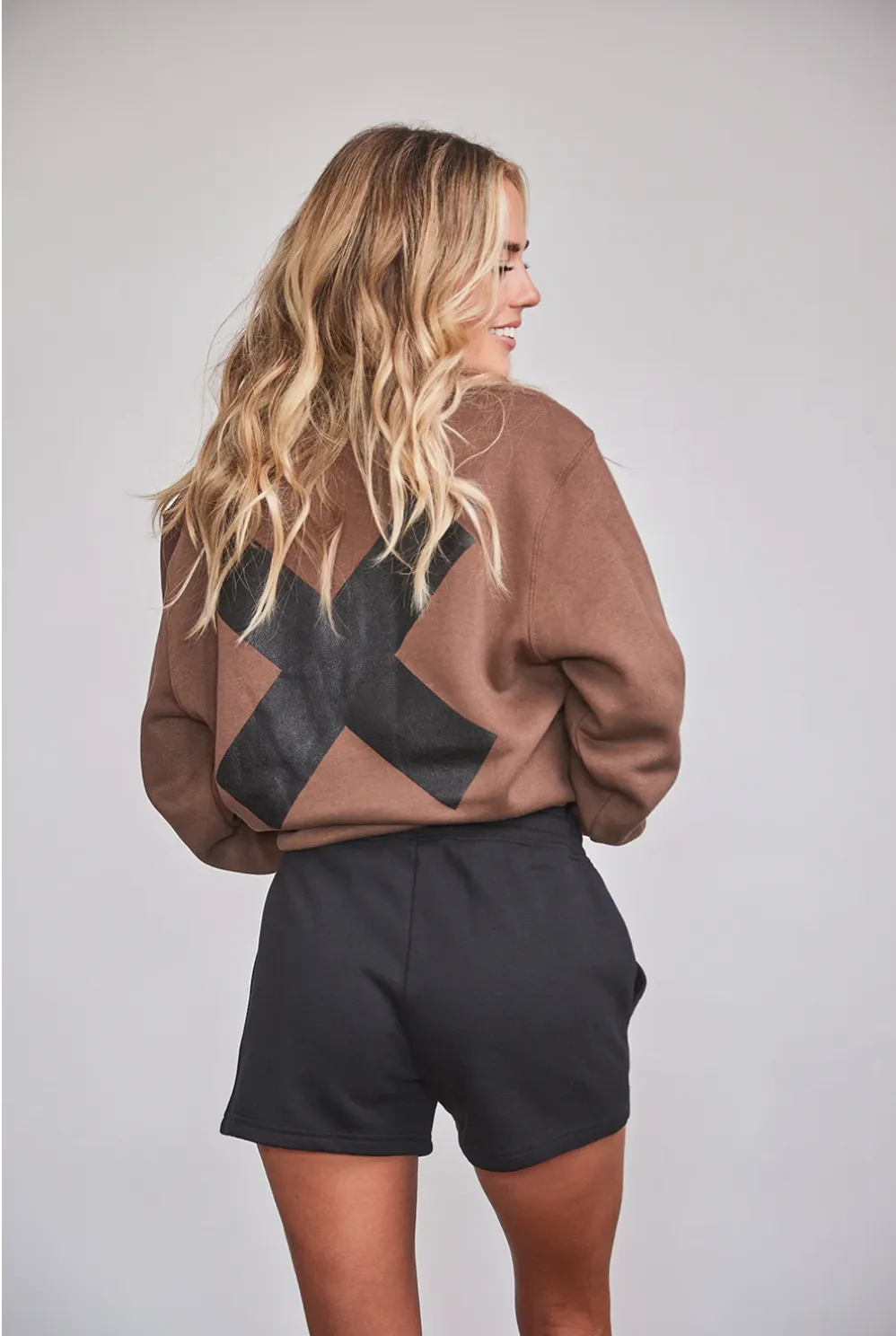 FINAL SALE!! Darlin Crewneck in Brown sold by Glitzy Bella product image thumbnail 2