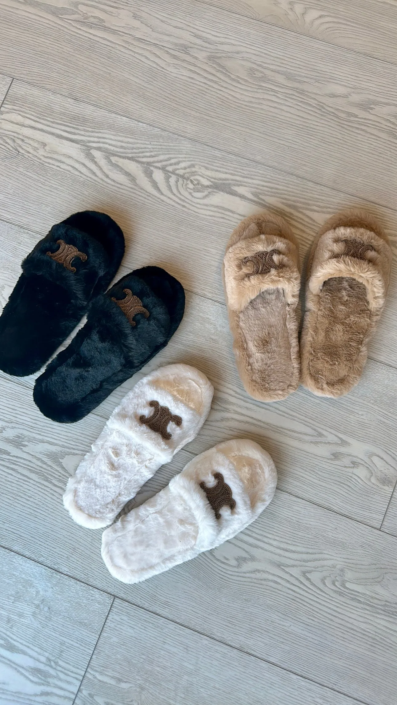 FINAL SALE!! Stella Platform Slides in Cream sold by Glitzy Bella product image thumbnail 3