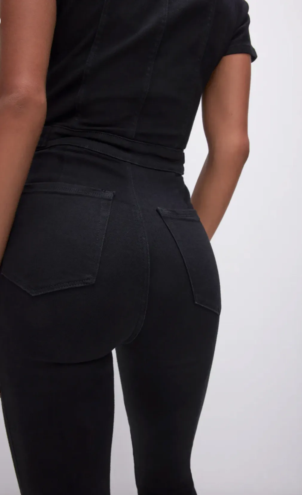 FINAL SALE!! Fit For Success Jumpsuit in Black sold by Glitzy Bella product image thumbnail 5