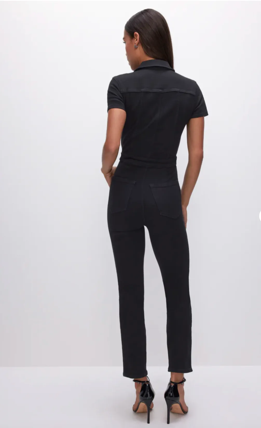 FINAL SALE!! Fit For Success Jumpsuit in Black sold by Glitzy Bella product image thumbnail 2