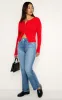 Good Curve Straight Jeans sold by Glitzy Bella