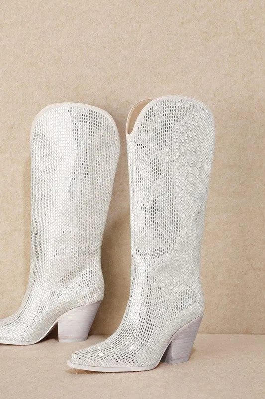 NEW!! Dolly Rhinestone Boots sold by Glitzy Bella