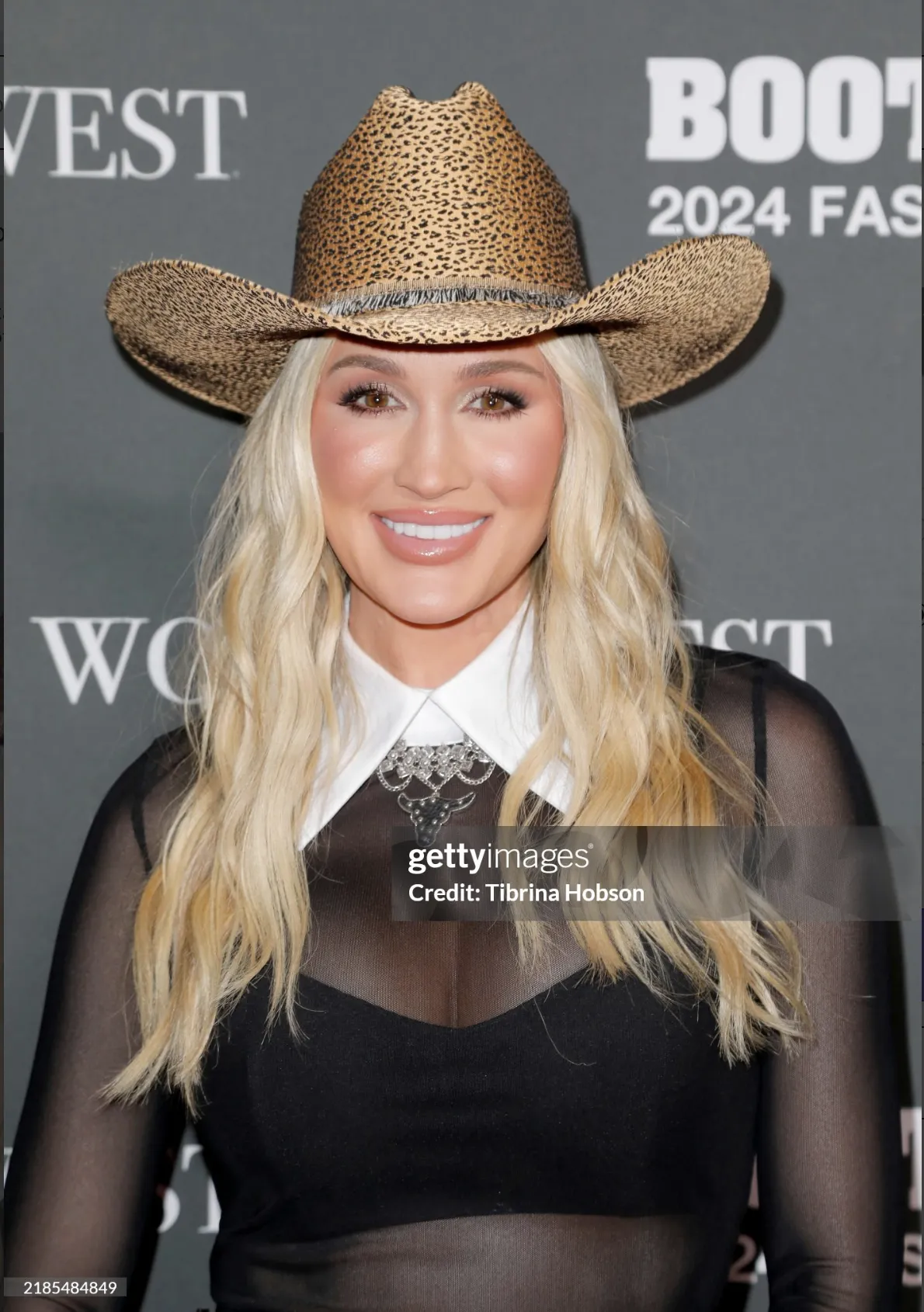 AS SEEN ON BRITTANY ALDEAN!! Golden Savannah Cowboy Hat sold by Glitzy Bella product image thumbnail 2