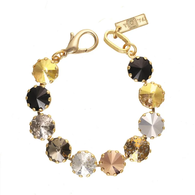 FINAL SALE!! Midori Bracelet in Metallic sold by Glitzy Bella