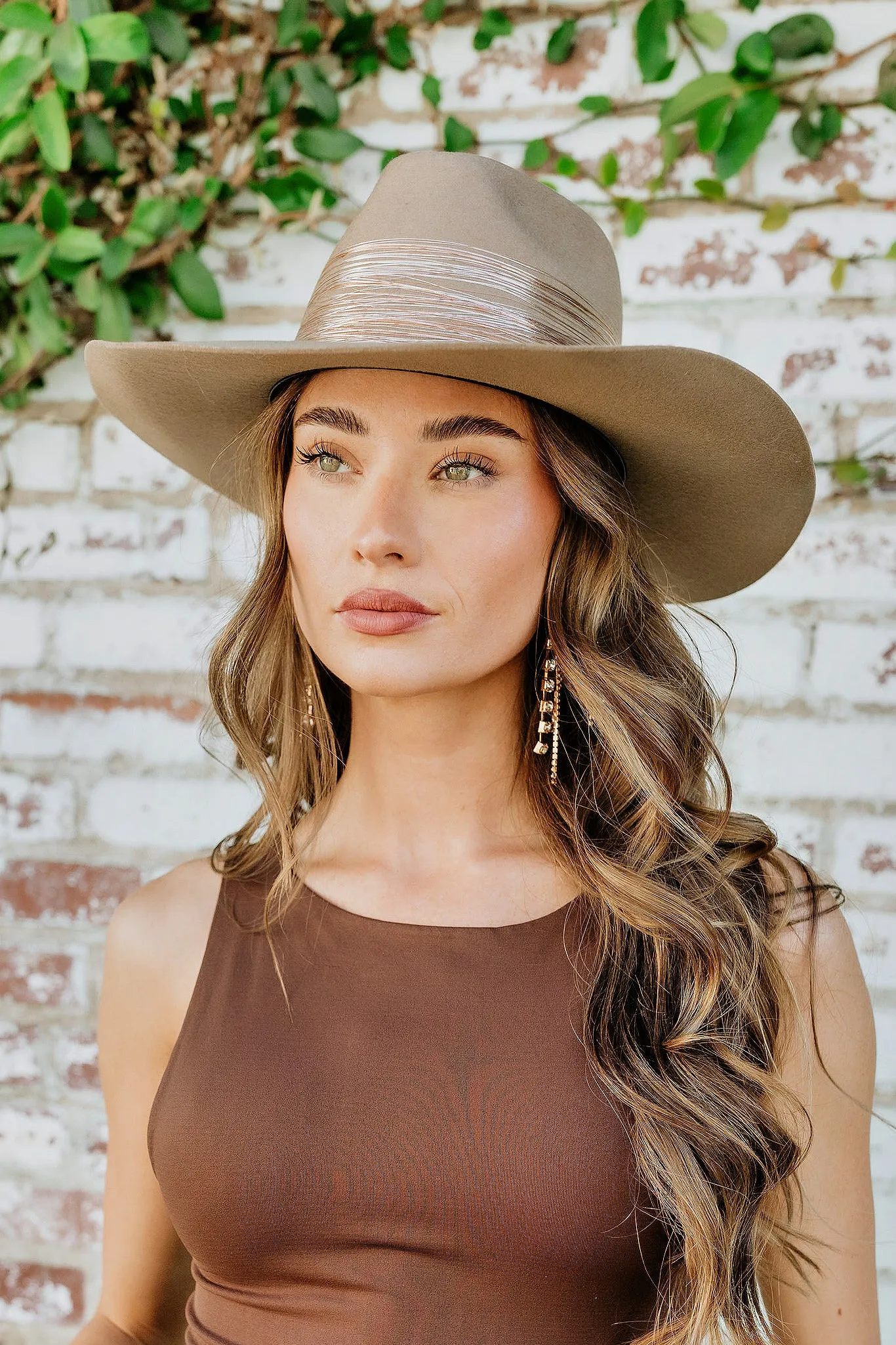 NEW!! Stellar Wool Cowboy Hat in Camel sold by Glitzy Bella