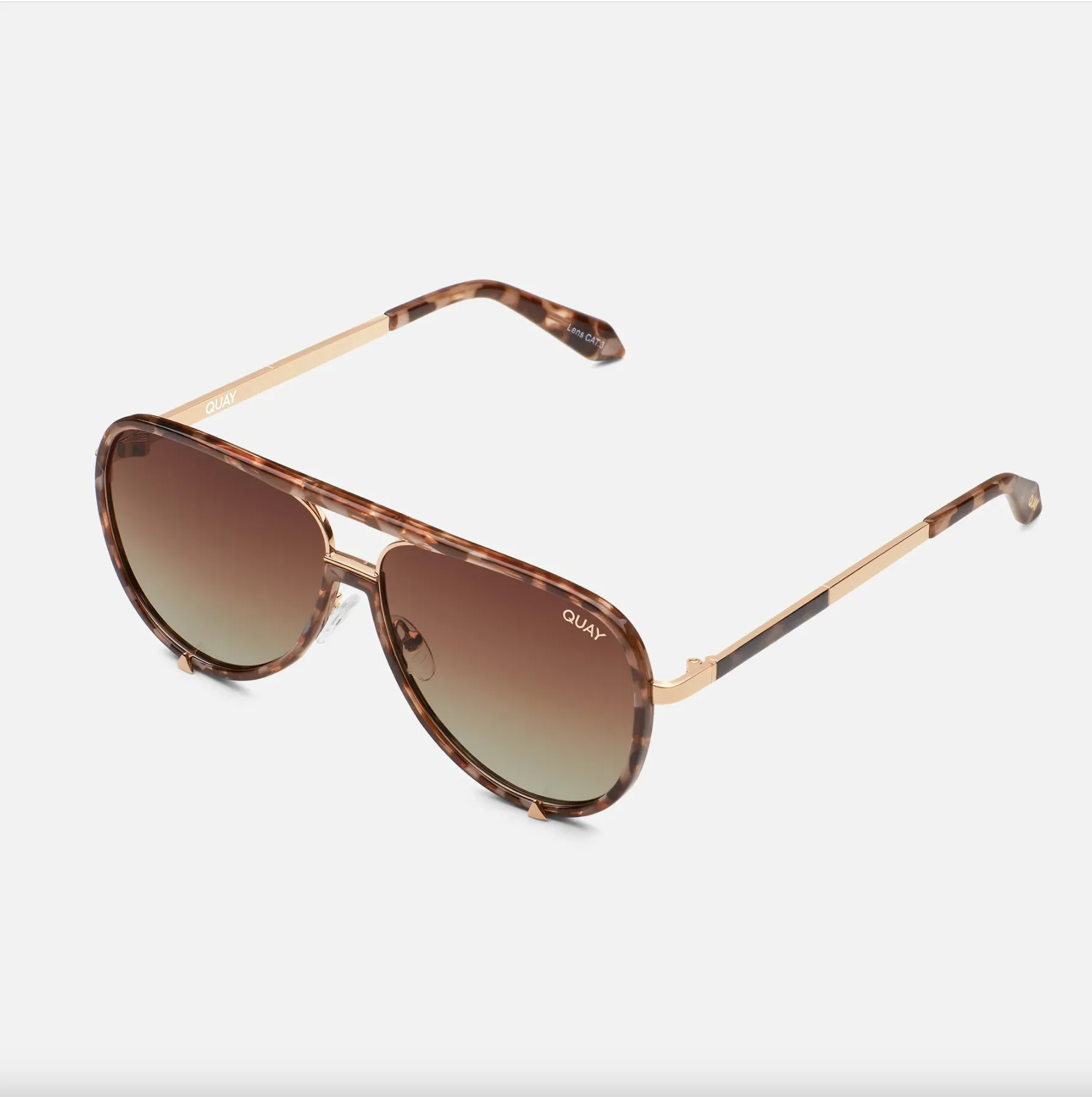 NEW!! High Profile Polarized Aviators by Quay sold by Glitzy Bella product image thumbnail 3