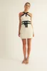 FINAL SALE!! Halter Neck Tweed Mini Dress sold by Glitzy Bella