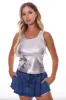FINAL SALE!! Silver Shimmer Tank sold by Glitzy Bella