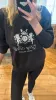 NEW!! The "Glitzy Bella" Paris Comfort Color Sweatshirt in Black sold by Glitzy Bella