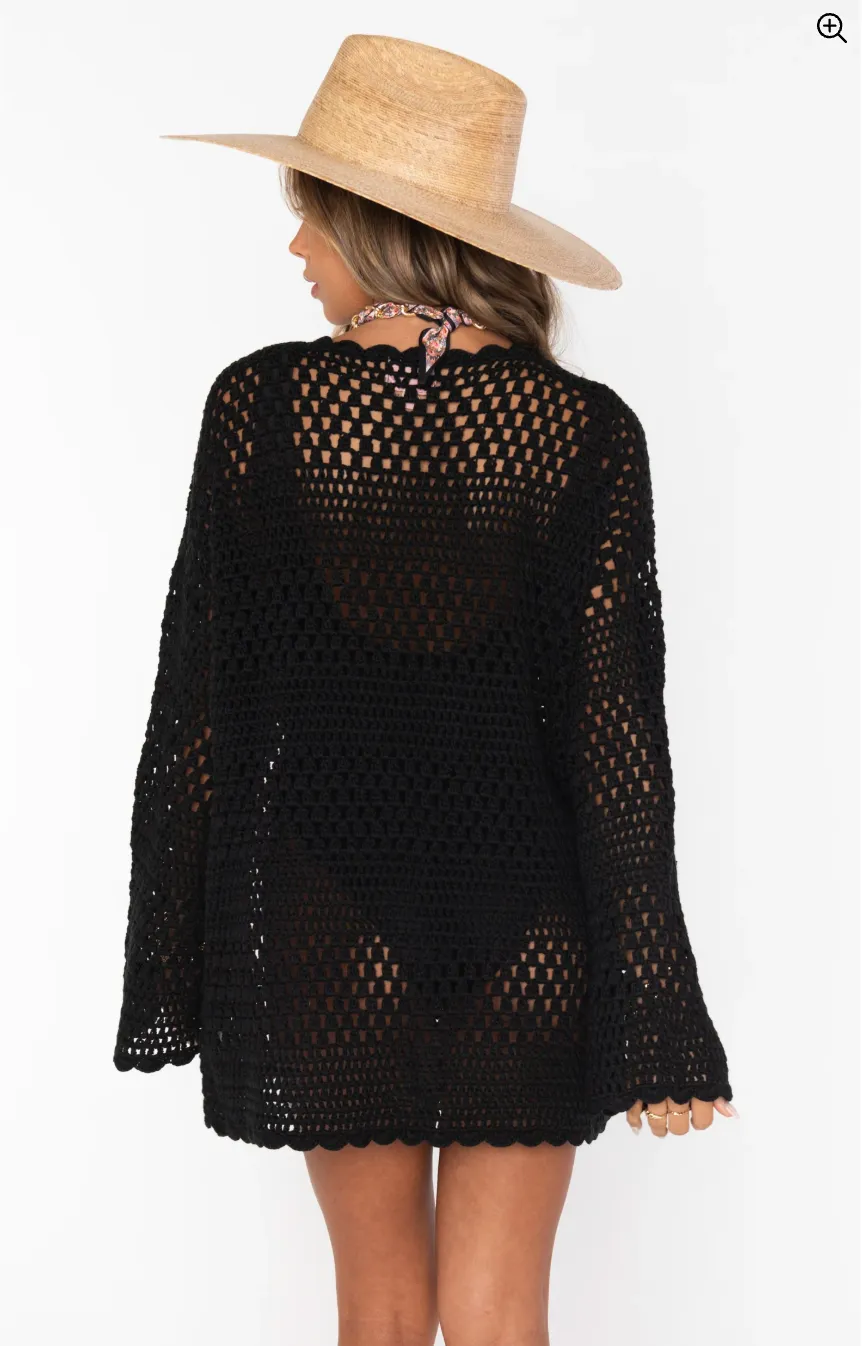 FINAL SALE!! Paula CoverUp in Black sold by Glitzy Bella product image thumbnail 3