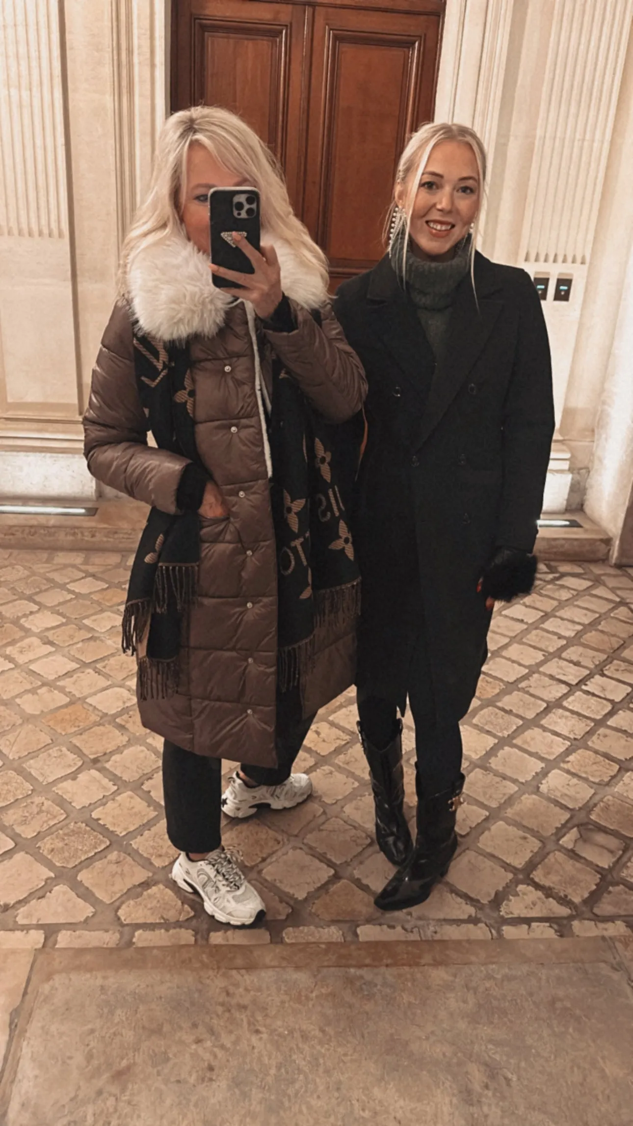 FINAL SALE!! London Double Breasted Coat in Charcoal sold by Glitzy Bella product image thumbnail 5