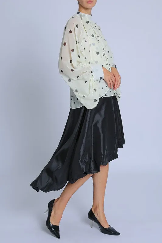 FINAL SALE!! Chic Polka Dot Blouse sold by Glitzy Bella product image thumbnail 5