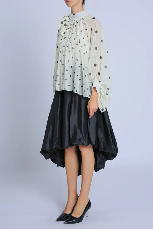 FINAL SALE!! Chic Polka Dot Blouse sold by Glitzy Bella product image thumbnail 4