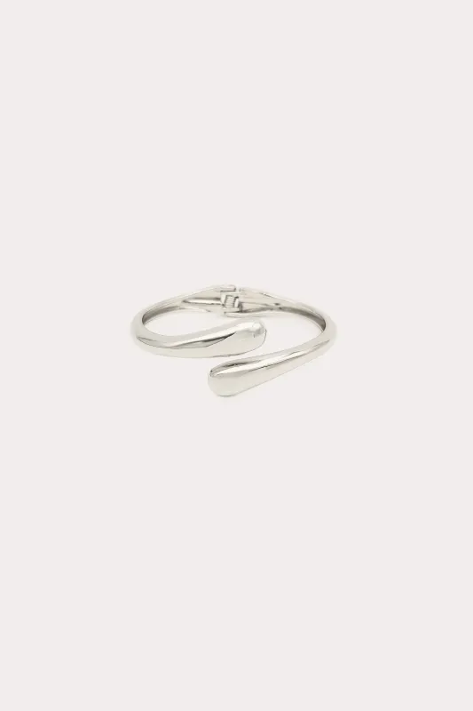 NEW!! Livorno Thin Cuff in Silver sold by Glitzy Bella