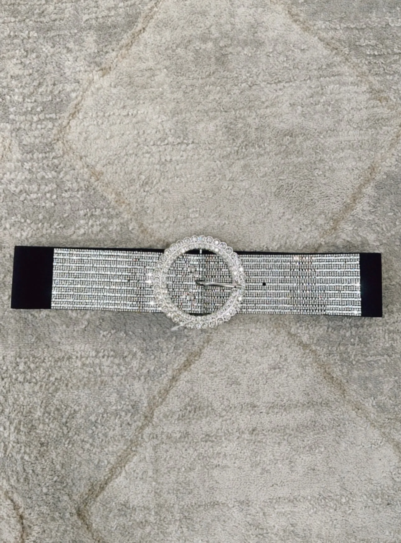 FINAL SALE!! "Shine On" Rhinestone Stretch Belt sold by Glitzy Bella product image thumbnail 2