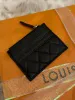 FINAL SALE!! Quilted Card Wallet in Black sold by Glitzy Bella