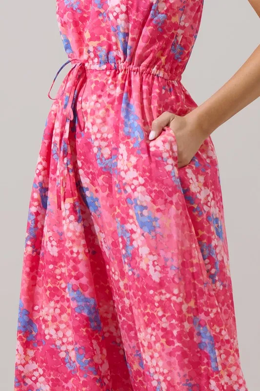 FINAL SALE!! Amelia Floral One Shoulder Maxi Dress sold by Glitzy Bella product image thumbnail 3