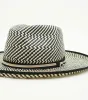 FINAL SALE!! Mateo Two-Tone Straw Panama sold by Glitzy Bella