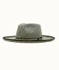 FINAL SALE!! Mateo Two-Tone Straw Panama sold by Glitzy Bella