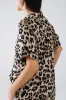 BEST SELLER!!!! Relaxed Leopard Print Shirt w/ Rolled Cuffs sold by Glitzy Bella