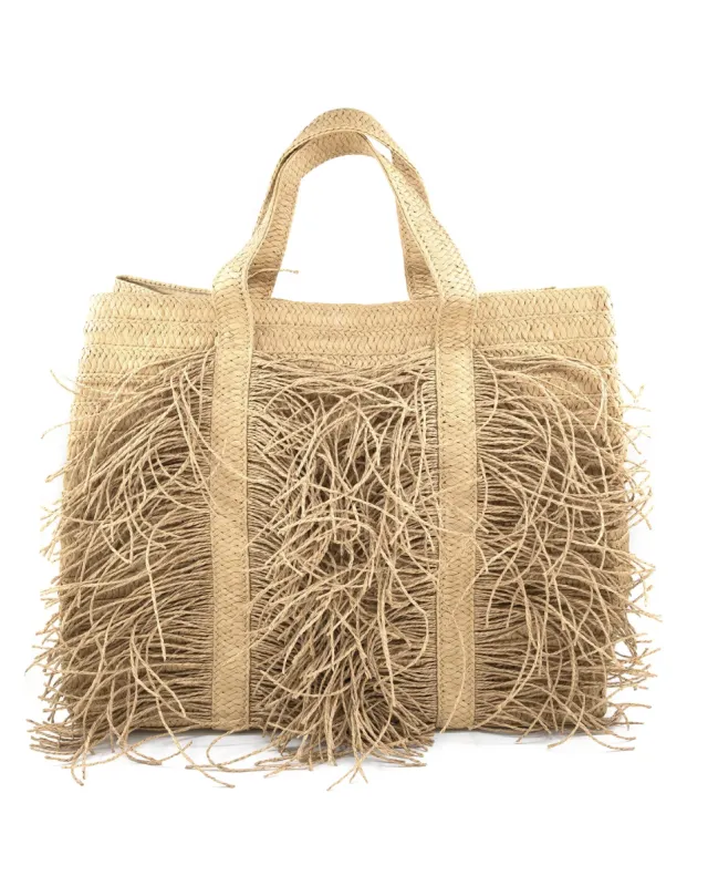 FINAL SALE!! "At The Coast" Straw Beach Bag in Black sold by Glitzy Bella