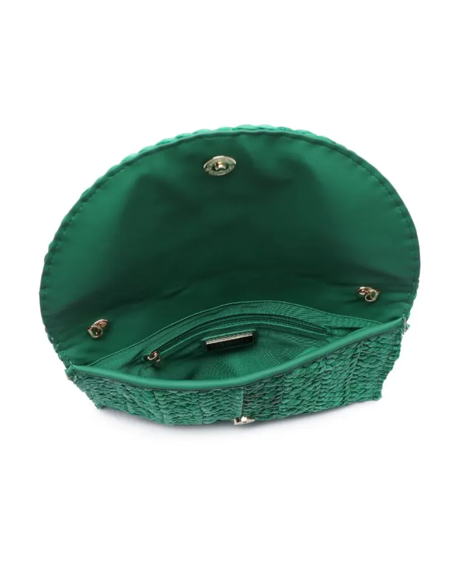 FINAL SALE!! Poolside Straw Clutch in Green sold by Glitzy Bella product image thumbnail 4