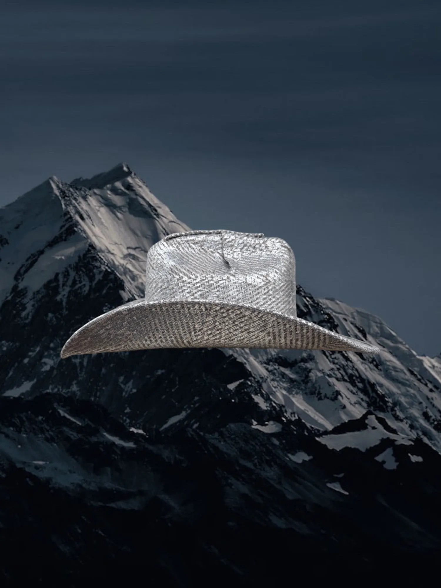 NEW!! Sterling Cowboy Hat sold by Glitzy Bella product image thumbnail 2