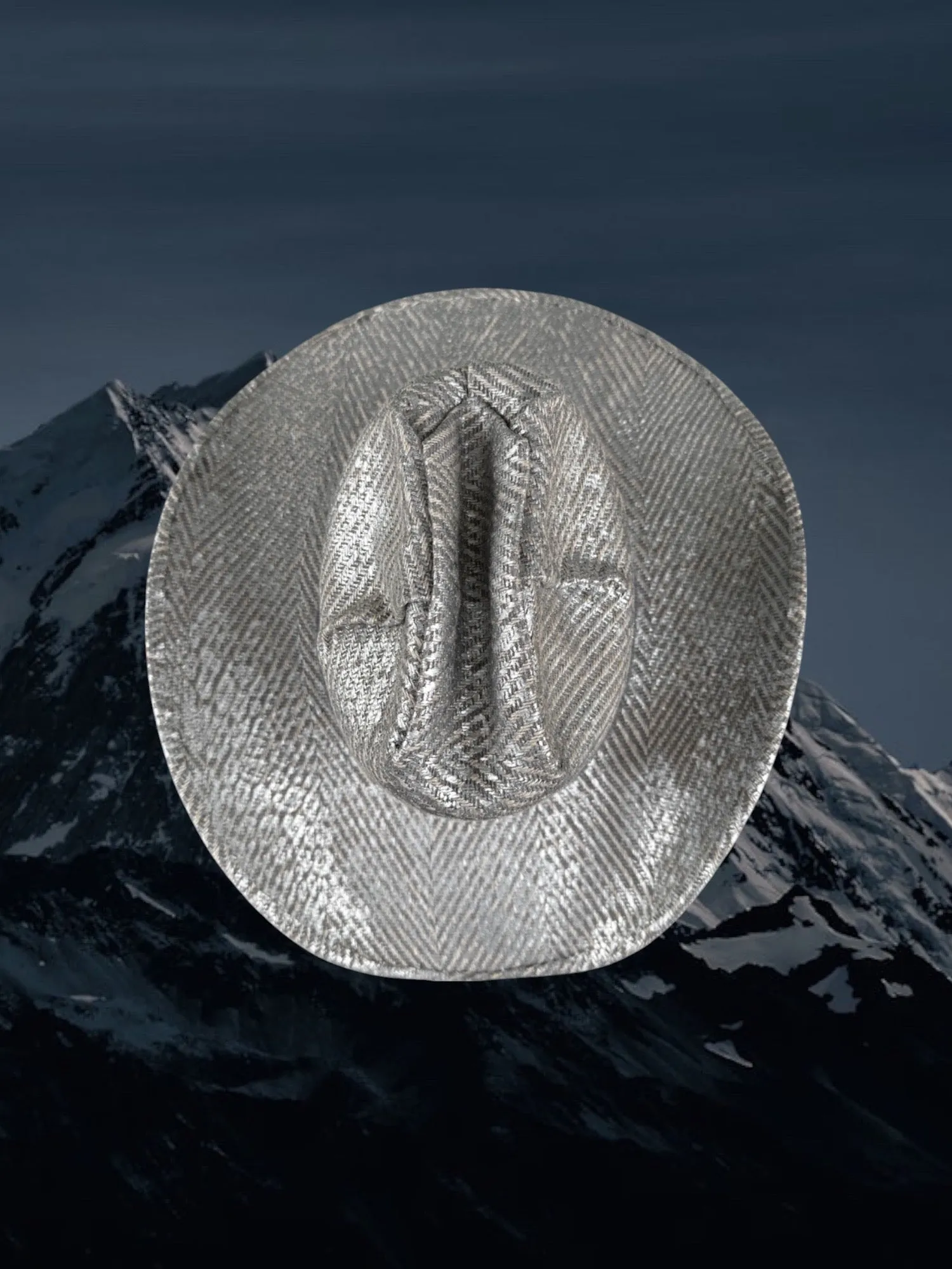 NEW!! Sterling Cowboy Hat sold by Glitzy Bella product image thumbnail 4