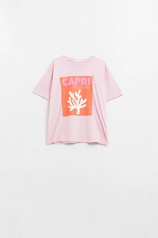 NEW!! "Capri" Graphic Tee sold by Glitzy Bella product image thumbnail 2