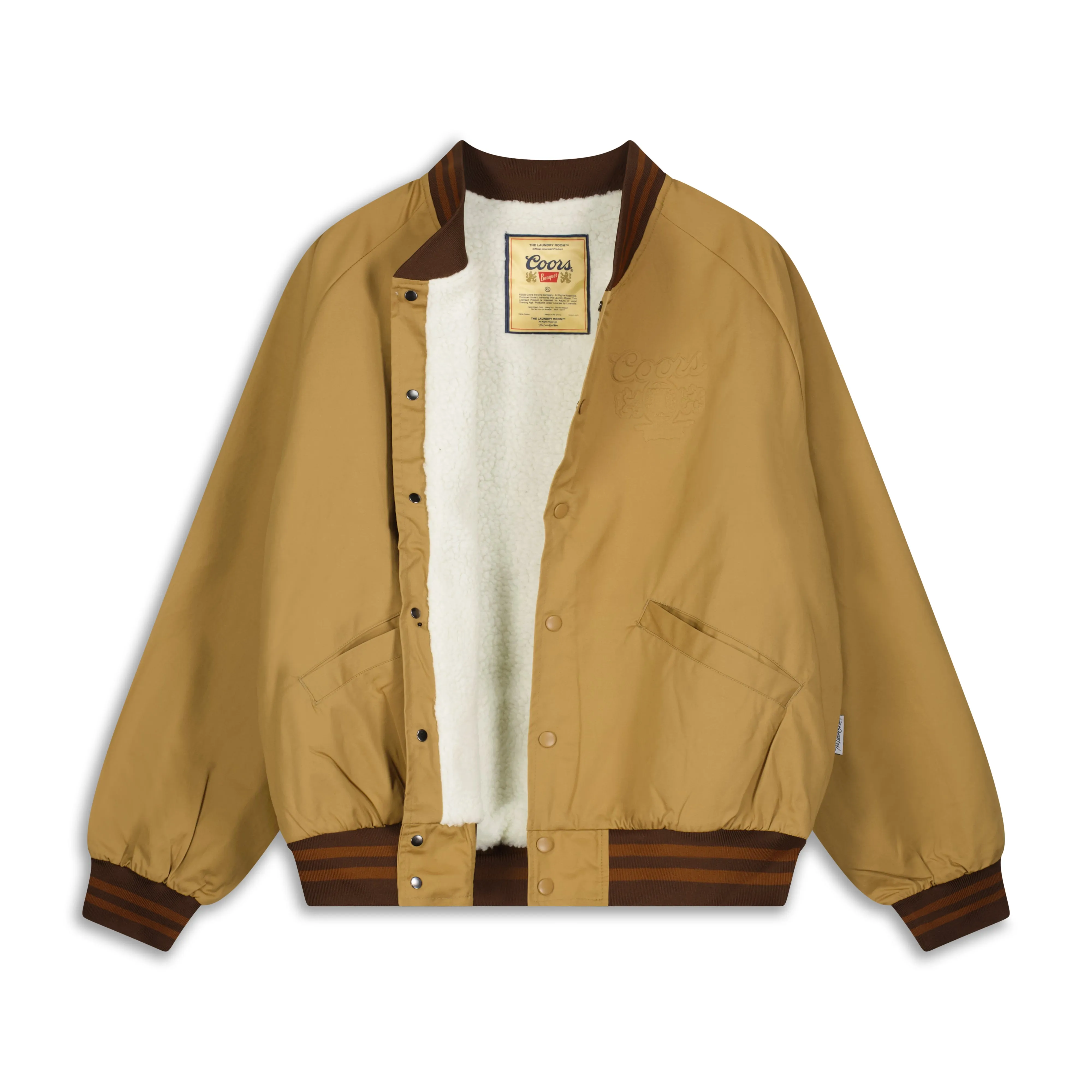 LICENSED!! Coors Light Camel Bomber Jacket sold by Glitzy Bella product image thumbnail 4