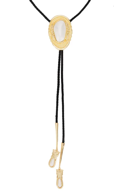 NEW!! Dolly Bolo Tie Necklace in Gold or Silver sold by Glitzy Bella