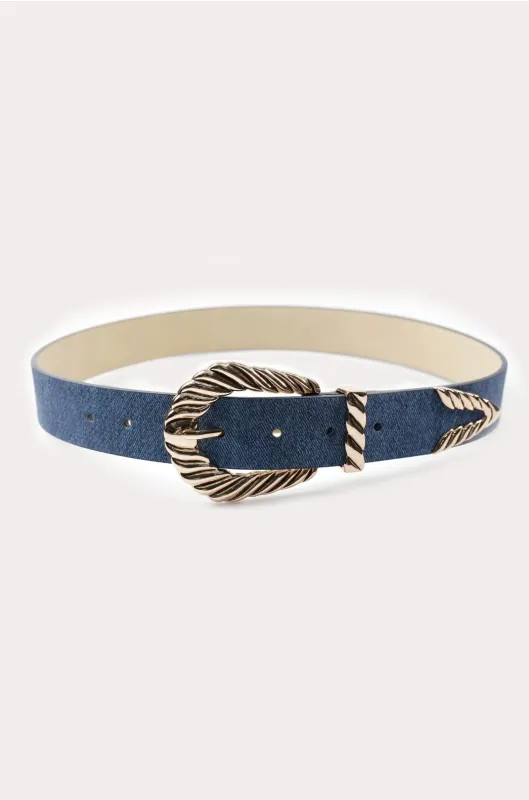NEW!! Modern Rodeo Belt in Dark Denim by Petit Moments sold by Glitzy Bella