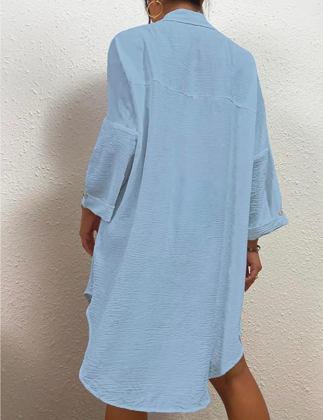 FINAL SALE!! Paradise Cover Up in Blue sold by Glitzy Bella product image thumbnail 3