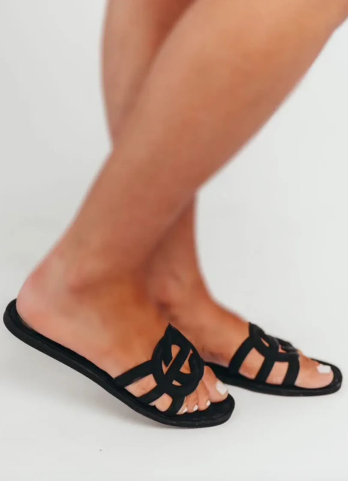 FINAL SALE!! Icon Jelly Sandals in Black sold by Glitzy Bella product image thumbnail 2