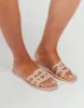 FINAL SALE!! Icon Jelly Sandals in Nude sold by Glitzy Bella