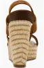 NEW!! Contessa Suede Espadrille Wedge Heel sold by Glitzy Bella