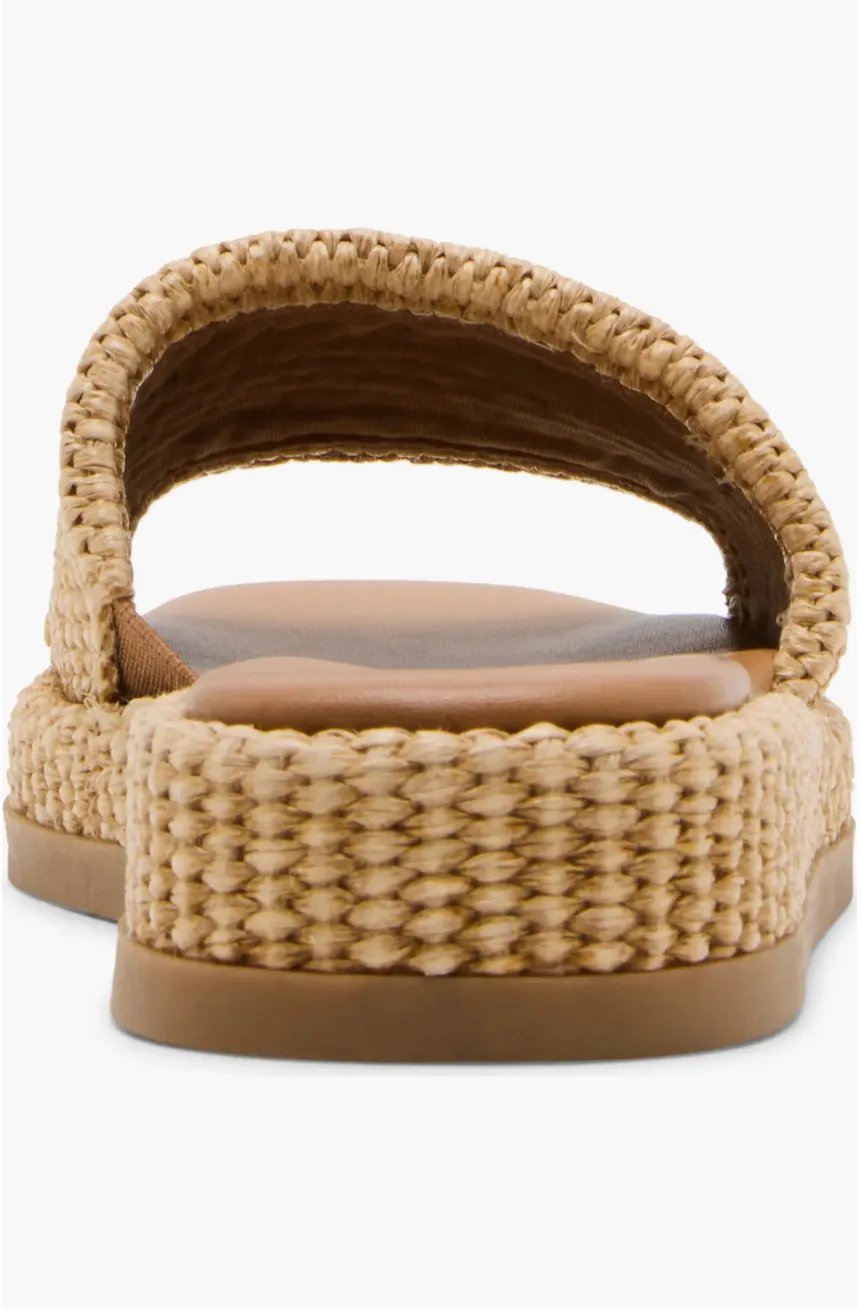 FINAL SALE!! Boardwalk Sandal in Raffia sold by Glitzy Bella product image thumbnail 5