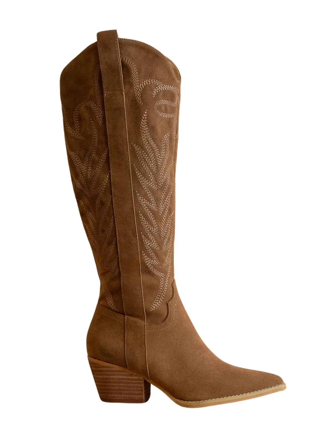 IN STOCK!! The "Jules" Cowboy Boot in Brown sold by Glitzy Bella product image thumbnail 4