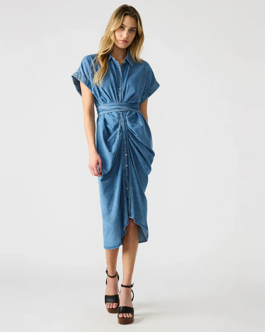 FINAL SALE!! Tori Dress in Chambray sold by Glitzy Bella product image thumbnail 4