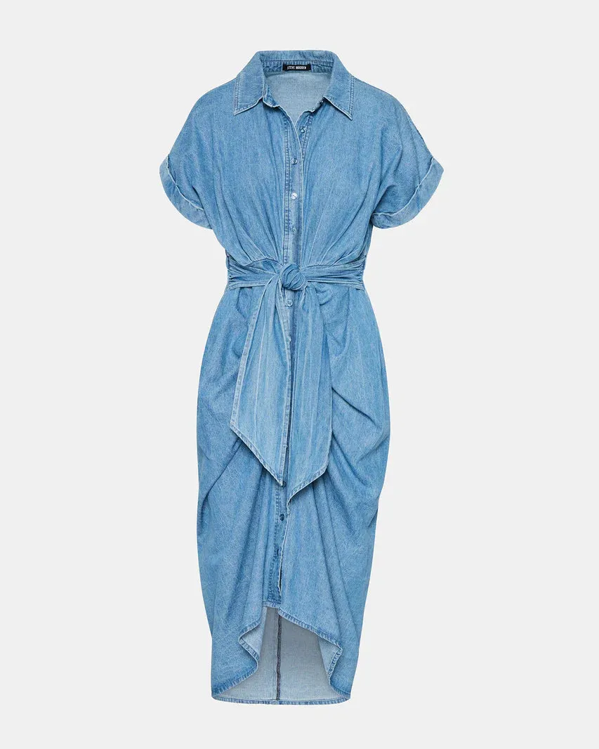 FINAL SALE!! Tori Dress in Chambray sold by Glitzy Bella product image thumbnail 5