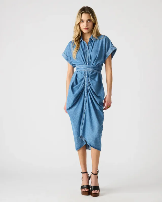 FINAL SALE!! Tori Dress in Chambray sold by Glitzy Bella