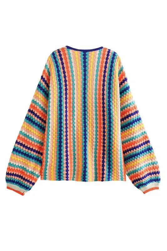 NEW!! Crochet Multi Cardigan sold by Glitzy Bella product image thumbnail 4