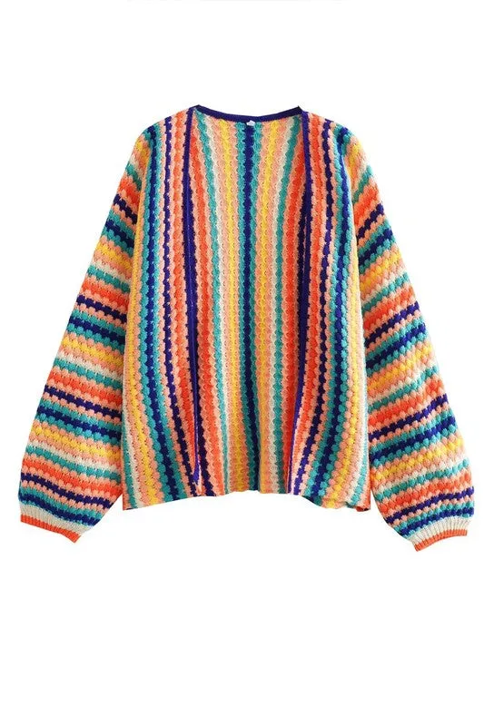 NEW!! Crochet Multi Cardigan sold by Glitzy Bella product image thumbnail 3