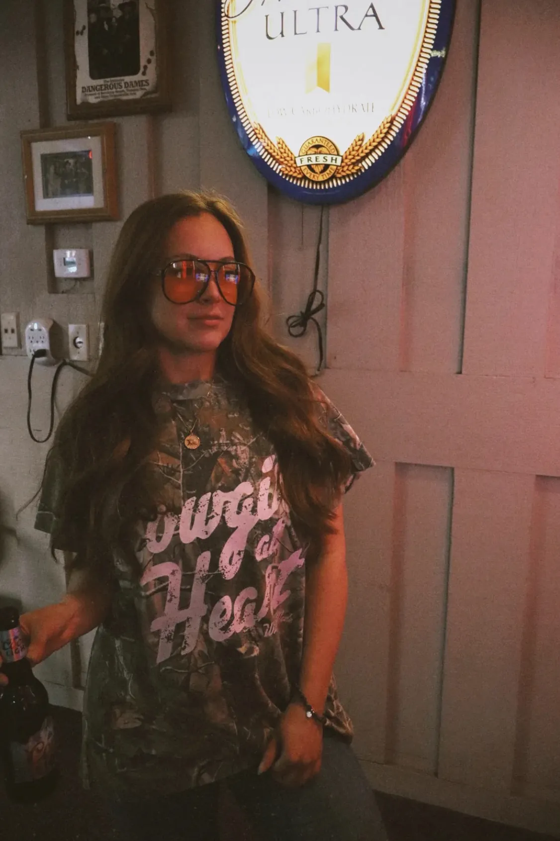 NEW!! Cowgirl at Heart Camo Graphic Tee sold by Glitzy Bella product image thumbnail 2