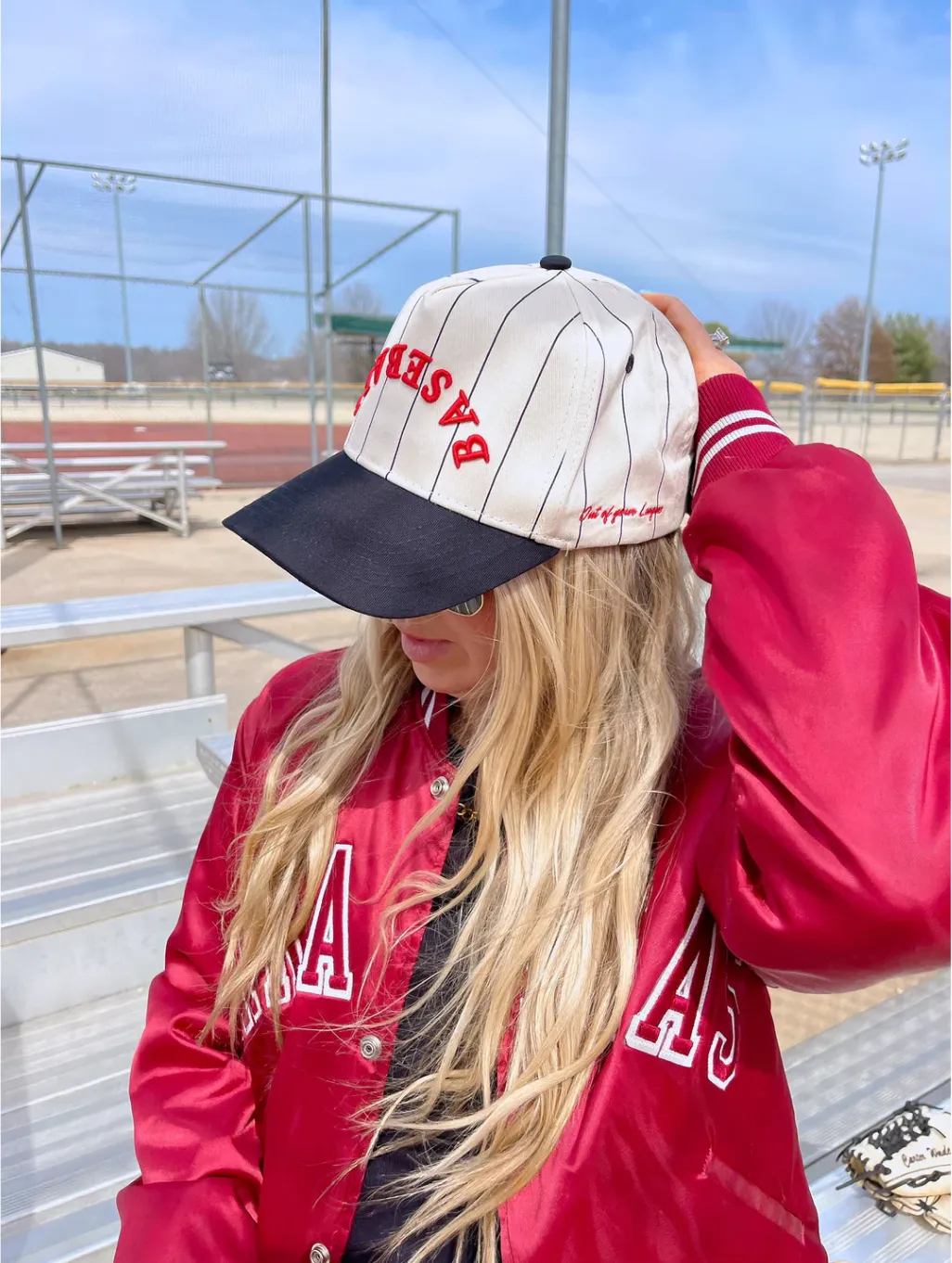 FINAL SALE!! "Out of Your League" Trucker Hat sold by Glitzy Bella product image thumbnail 2