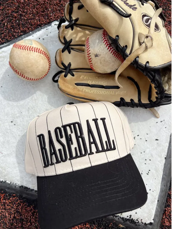 FINAL SALE!! "BASEBALL" Trucker Hat sold by Glitzy Bella